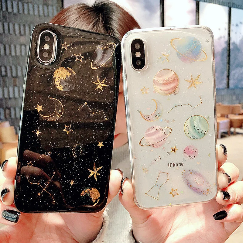 JAMULAR Universe Planet Glitter Case For iPhone 7 8 6 6S Plus Transparent Soft Cover For iPhone 7 8 Plus X XS MAX XR Coque Cases
JAMULAR Universe Planet Glitter Case For iPhone 7 8 6 6S Plus Transparent Soft Cover For iPhone 7 8 Plus X XS MAX XR Coque Cases