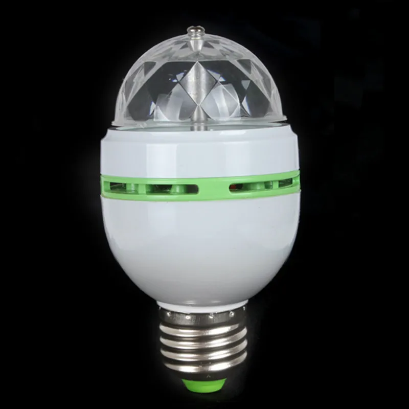 Professional RGB LED Bulb Auto Rotating E27 LED Bulb Lamp AC85-265V LED Dancing Lamp Disco DJ Light
Professional RGB LED Bulb Auto Rotating E27 LED Bulb Lamp AC85-265V LED Dancing Lamp Disco DJ Light