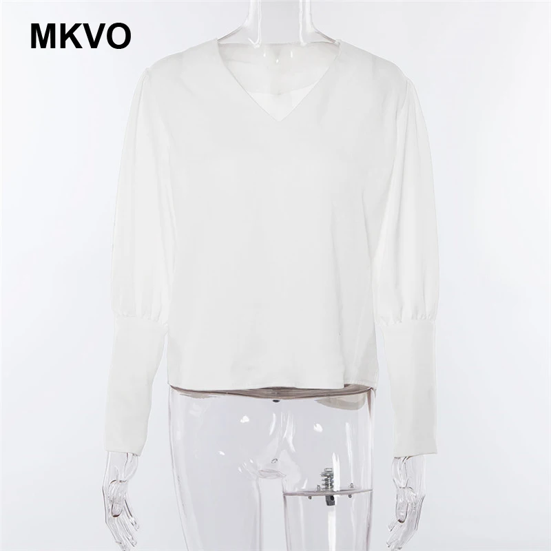 Autumn Chiffon Long Sleeve Shirt Straight Button Stitching Sexy V Neck Office Women Solid Color Tops Blusas Chemise Femme 2020
Autumn Chiffon Long Sleeve Shirt Straight Button Stitching Sexy V Neck Office Women Solid Color Tops Blusas Chemise Femme 2020