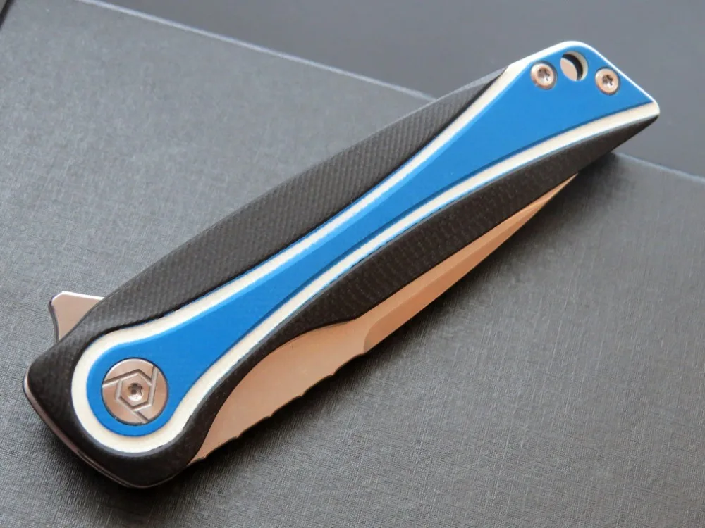 CH3511 Flipper Folding Knife D2 Blade G10 Handle Outdoor Camping Hunting Pocket Knives Survival Tactical Knife EDC Hand Tools
CH3511 Flipper Folding Knife D2 Blade G10 Handle Outdoor Camping Hunting Pocket Knives Survival Tactical Knife EDC Hand Tools