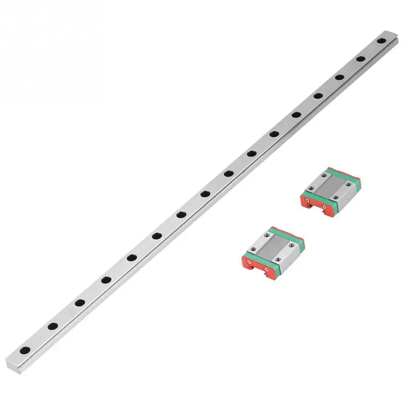 1Pcs 400mm Length Linear Slide Rail MGN12 Miniature Linear Rail Guide Rail 12mm Width + 2pcs MGN12B Slide Blocks Carriage
1Pcs 400mm Length Linear Slide Rail MGN12 Miniature Linear Rail Guide Rail 12mm Width + 2pcs MGN12B Slide Blocks Carriage