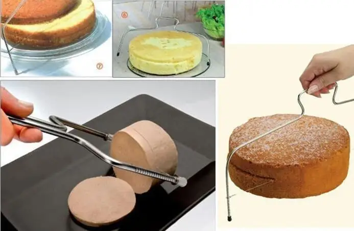 New Arrival Baking Pastry Tools Adjustable Wire Cake Slicer Leveler Stainless Steel Slice for Layer
New Arrival Baking Pastry Tools Adjustable Wire Cake Slicer Leveler Stainless Steel Slice for Layer
