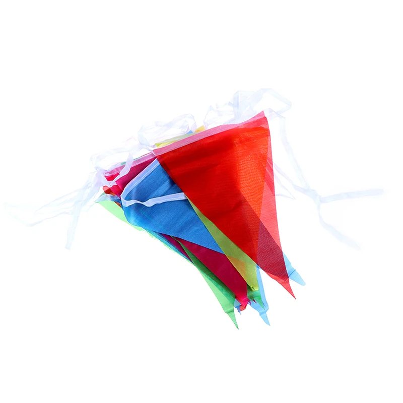 8 M Colorful Triangle Flag Pennant String Banner Festival Party Holiday Decor Supply Polyester Fabrics Decoration Products
8 M Colorful Triangle Flag Pennant String Banner Festival Party Holiday Decor Supply Polyester Fabrics Decoration Products