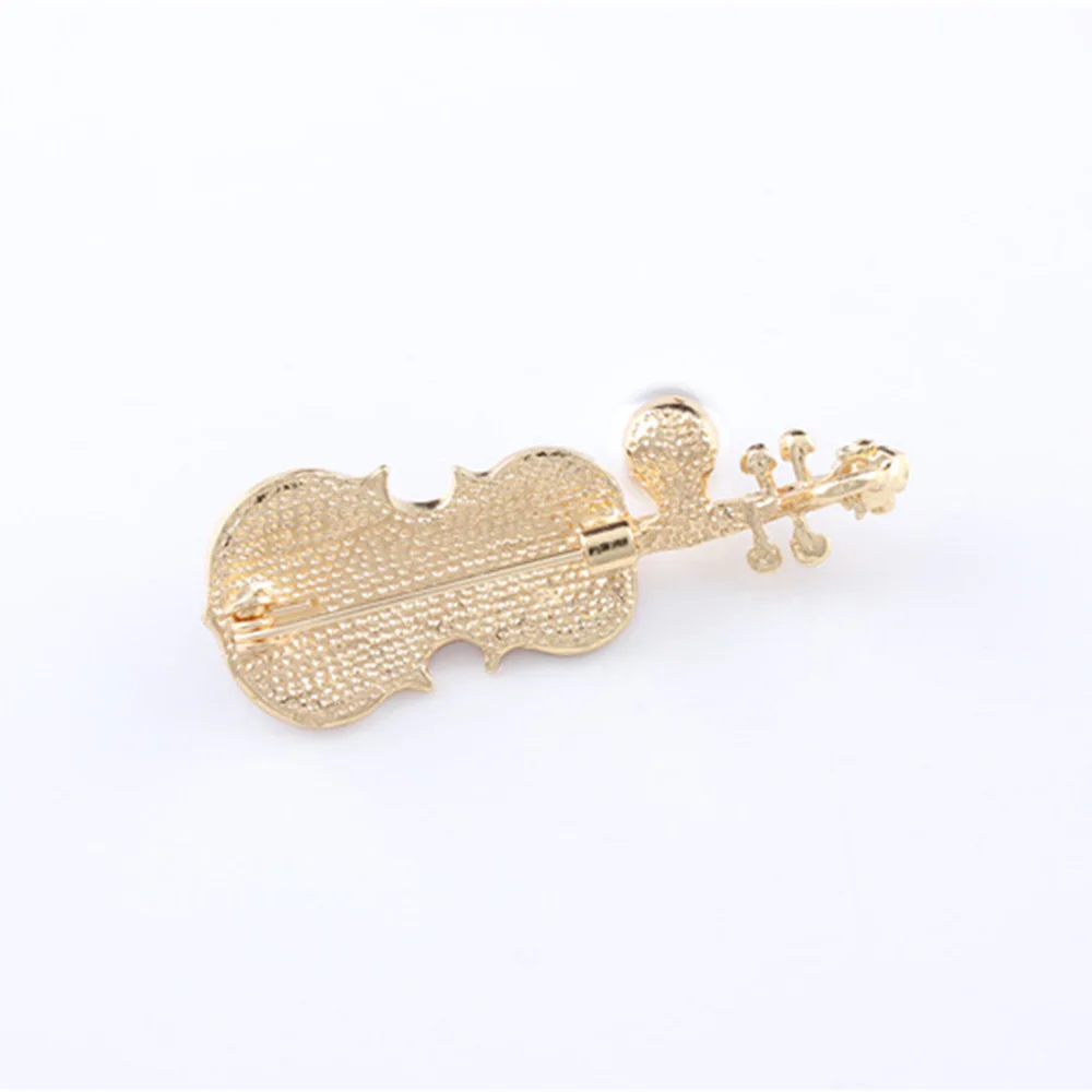 Elegant Fashion Exquisite Pearl Rhinestone Violin Shape Brooch Bohemia Women Clothes Accessories Alloy Brooches
Elegant Fashion Exquisite Pearl Rhinestone Violin Shape Brooch Bohemia Women Clothes Accessories Alloy Brooches