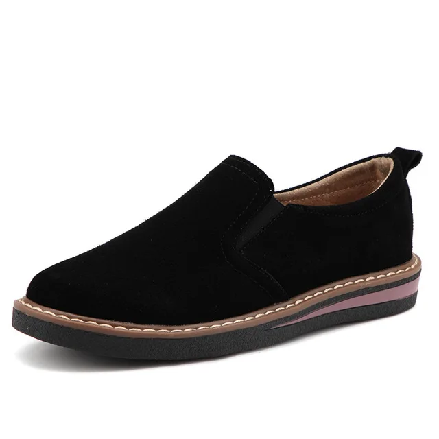 Dropshiping 2019 Spring Women Flats Sneakers Women Shoes Slip on Flat Loafers Suede Leather Handmade Boat Shoes Black Oxfords
Dropshiping 2019 Spring Women Flats Sneakers Women Shoes Slip on Flat Loafers Suede Leather Handmade Boat Shoes Black Oxfords
