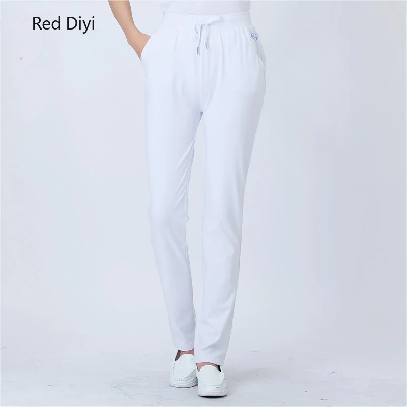 White Medical Casual Pants Female Nurse Trousers Fashion Design Slim Fit Scrub Beauty Salon Nurse Medical Work Pants
White Medical Casual Pants Female Nurse Trousers Fashion Design Slim Fit Scrub Beauty Salon Nurse Medical Work Pants