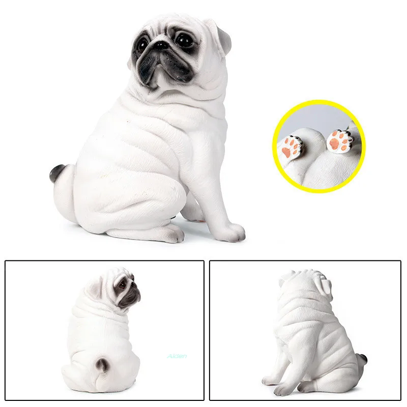 5" Cute Puppy Statue Simulation Pug Companion dog ABS Home Decor Birthday Gift Action Figure Collectible Model Toy OPP 12CM B348
5" Cute Puppy Statue Simulation Pug Companion dog ABS Home Decor Birthday Gift Action Figure Collectible Model Toy OPP 12CM B348