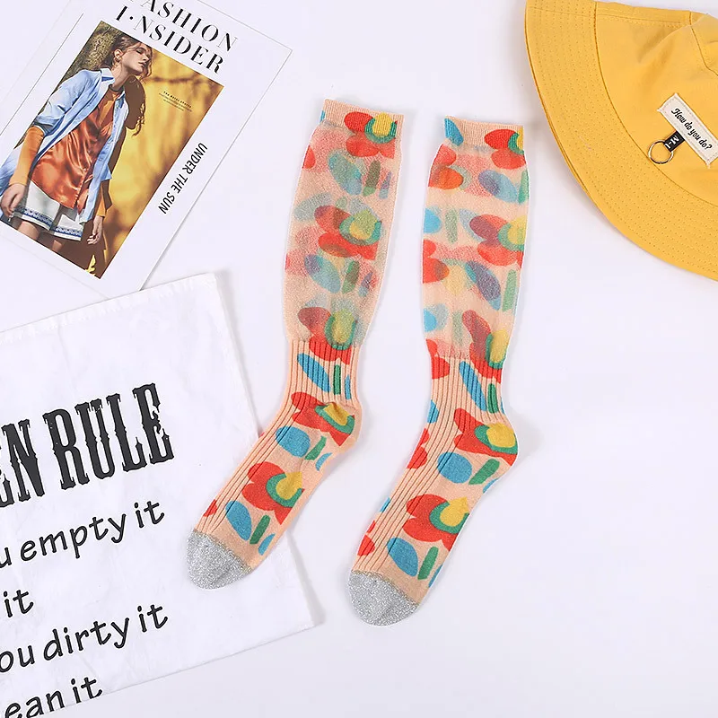 Girl Yarn Painted Socks Yarn Long Tube Oil Painting Pattern Cute Kawaii Japanese Style Fashion
Girl Yarn Painted Socks Yarn Long Tube Oil Painting Pattern Cute Kawaii Japanese Style Fashion