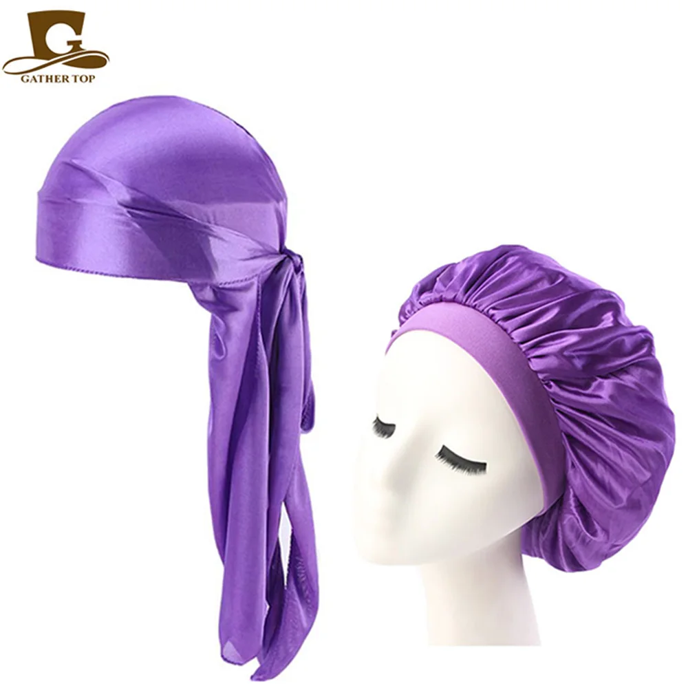 45 компл./Лот, оптовая продажа, шелковистый Мужской комплект Durag и капота, головной убор унисекс, Женская Удобная Ночная шапка для сна, уход за ...
45 компл./Лот, оптовая продажа, шелковистый Мужской комплект Durag и капота, головной убор унисекс, Женская Удобная Ночная шапка для сна, уход за ...