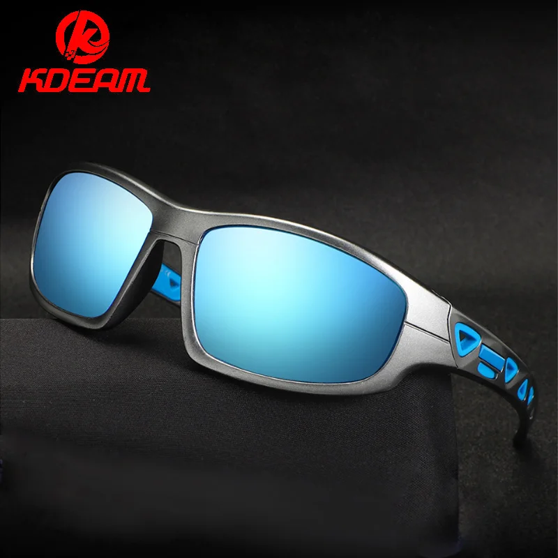 KDEAM защита глаз HD мужские солнцезащитные очки для вождения бренд сверхлегкие UV400