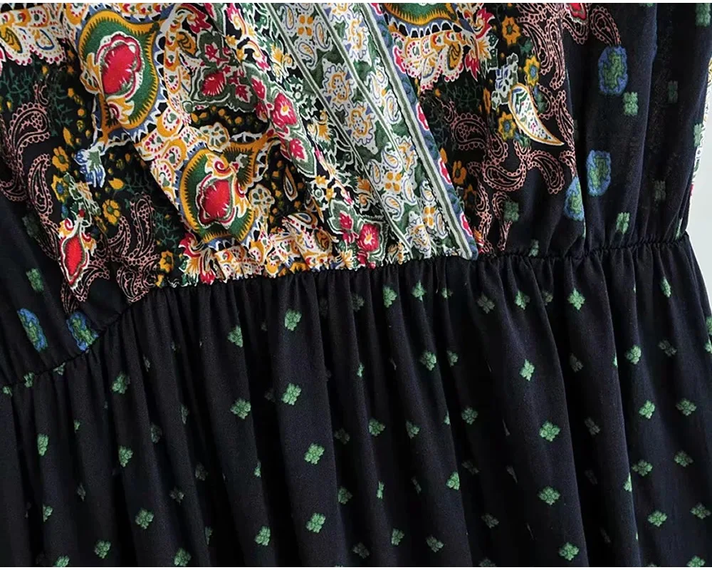 Women Summer Floral Mini Dress Evening Party Summer Beach V Neck Sundress Summer Style Bohemian Beach Dress Boho Floral Print
Women Summer Floral Mini Dress Evening Party Summer Beach V Neck Sundress Summer Style Bohemian Beach Dress Boho Floral Print