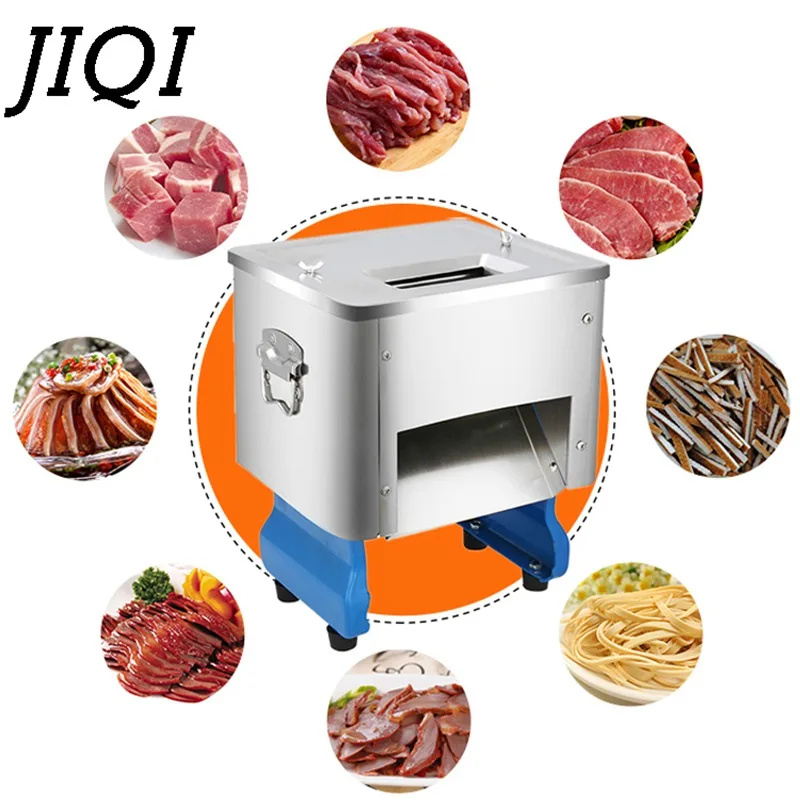 JIQI commercial electric Meat Grinder slicing machine Multi-function meat-cutting slicer food slicing Diced thickness customize
JIQI commercial electric Meat Grinder slicing machine Multi-function meat-cutting slicer food slicing Diced thickness customize