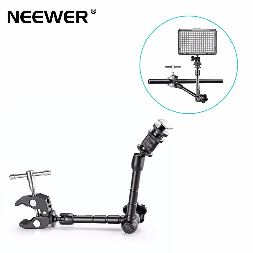 Neewer 11 "/28 см регулируемая фрикционная рукоятка и большой зажим плоскогубцы зажим для установки цифровой зеркальной камеры, ЖК/dvMonitor LED/ flash светильник
Neewer 11 "/28 см регулируемая фрикционная рукоятка и большой зажим плоскогубцы зажим для установки цифровой зеркальной камеры, ЖК/dvMonitor LED/ flash светильник
