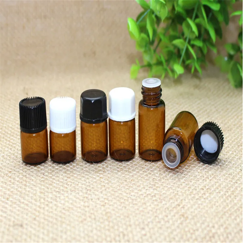 50ps 1ml 2ml 3ml cosmetic amber glass bottle Brown Glass Vials,Empty oil container screw oil Mini Amber Glass Essential bottle
50ps 1ml 2ml 3ml cosmetic amber glass bottle Brown Glass Vials,Empty oil container screw oil Mini Amber Glass Essential bottle