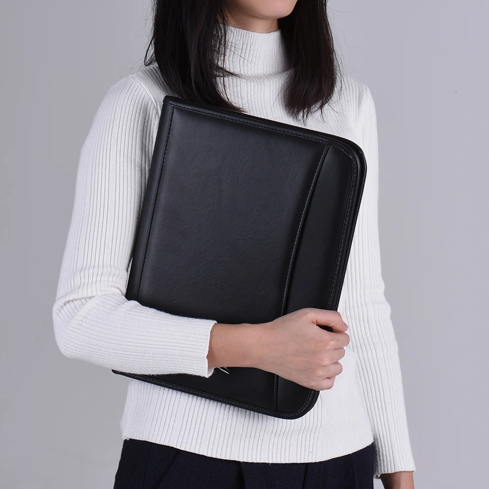 NEW 2022.Multifunctional Business Zippered Portfolio Padfolio Folder Document Case Organizer A4 PU Leather Calculator Card
NEW 2022.Multifunctional Business Zippered Portfolio Padfolio Folder Document Case Organizer A4 PU Leather Calculator Card