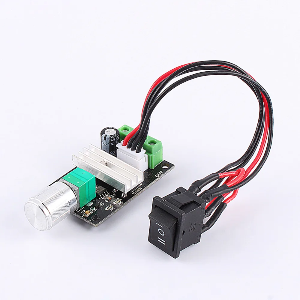 6‑28V DC Motor Speed Controller PWM Motor Speed Regulator Variable Reversible Control Governor Switch
6‑28V DC Motor Speed Controller PWM Motor Speed Regulator Variable Reversible Control Governor Switch