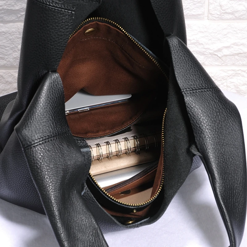 WOONAM Women Casual Street Out Top Hide Soft Genuine Italy Calf Leather Large Shoulder Hobo Shopper Bag
WOONAM Women Casual Street Out Top Hide Soft Genuine Italy Calf Leather Large Shoulder Hobo Shopper Bag