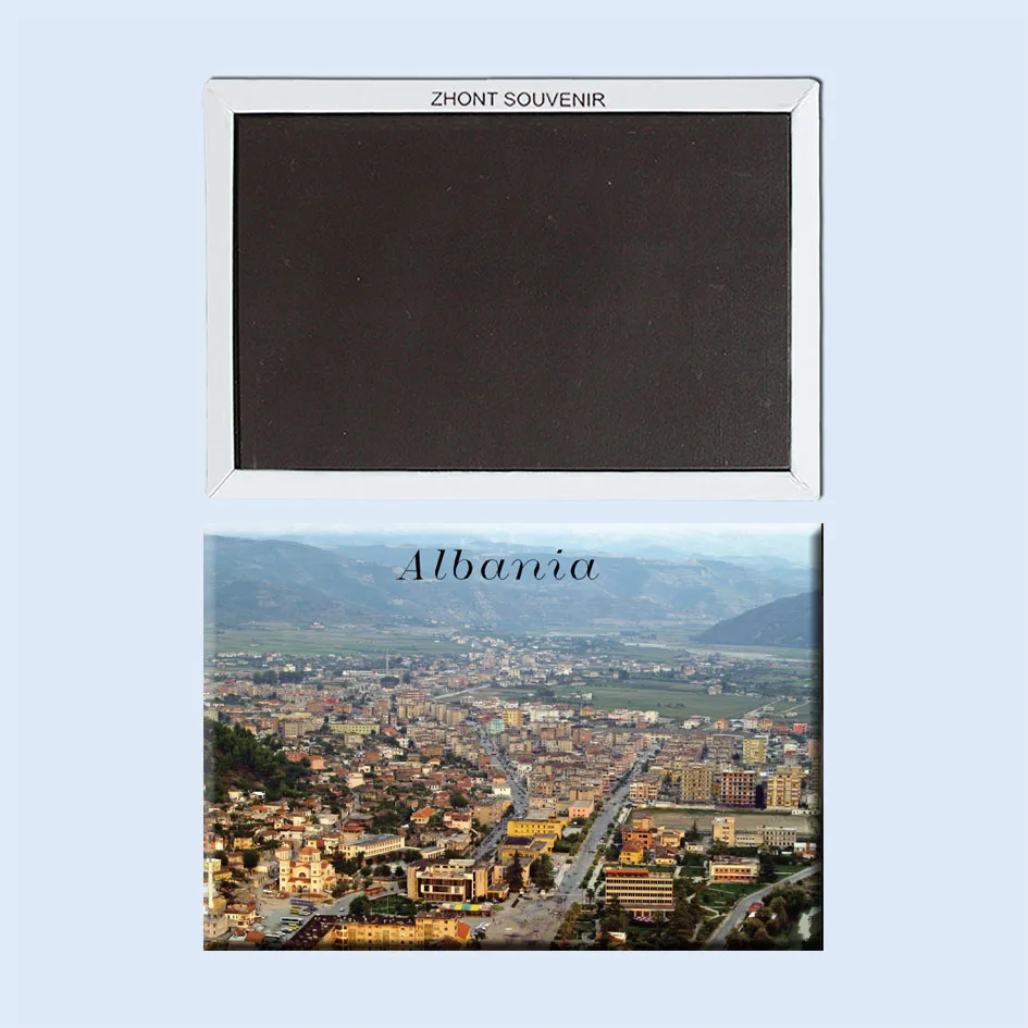 The city center of Berat at sunset seen from the castle,Albania 22359Travel souvenirs Fridge magnets.Souvenirs around the world.
The city center of Berat at sunset seen from the castle,Albania 22359Travel souvenirs Fridge magnets.Souvenirs around the world.