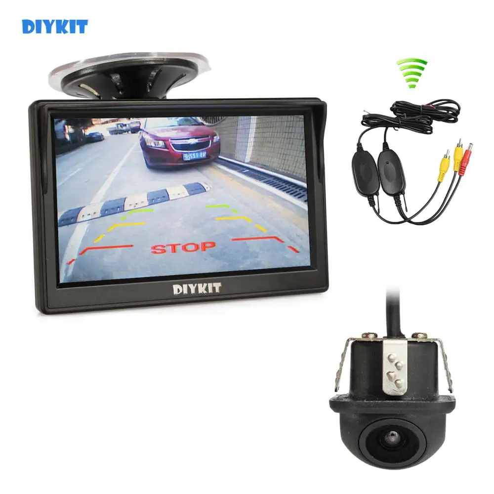 DIYKIT беспроводной 5-дюймовый HD ЖК-дисплей монитор заднего вида автомобильный монитор Мини Автомобильная камера заднего вида система заднего...
DIYKIT беспроводной 5-дюймовый HD ЖК-дисплей монитор заднего вида автомобильный монитор Мини Автомобильная камера заднего вида система заднего...