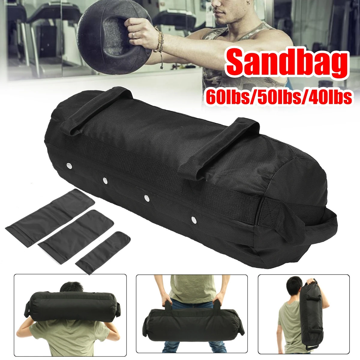4 Pcs/Set Weightlifting Sandbag Heavy Sand Bags Sand Bag MMA Boxing Military Power Training Body Fitness Equipment
4 Pcs/Set Weightlifting Sandbag Heavy Sand Bags Sand Bag MMA Boxing Military Power Training Body Fitness Equipment