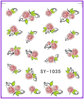 6 PACK/ LOT GLITTER WATER DECAL NAIL ART NAIL STICKER FLOWER CLOVER GARDENIA SAVONA SY1035-1040
6 PACK/ LOT GLITTER WATER DECAL NAIL ART NAIL STICKER FLOWER CLOVER GARDENIA SAVONA SY1035-1040