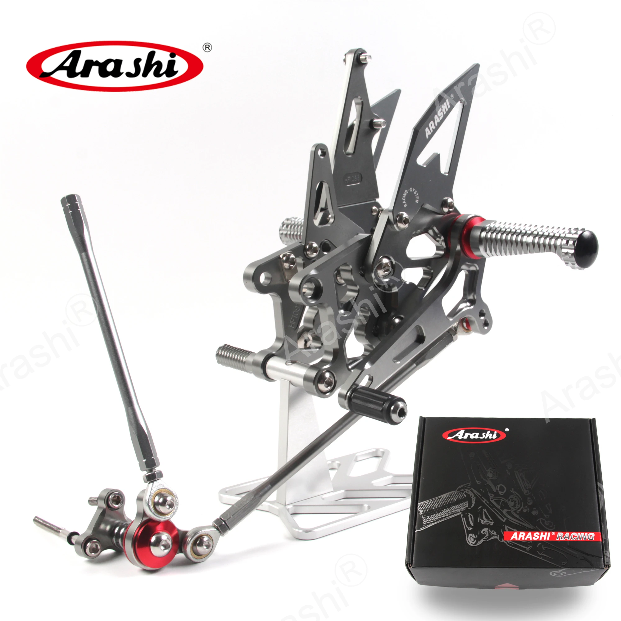 Arashi для HONDA CBR600RR 2009 - 2023 CNC Регулируемая подставка для ног, колышки для всадника, задний Набор CBR600 CBR 600 RR 600RR 2010 2011 2012
Arashi для HONDA CBR600RR 2009 - 2023 CNC Регулируемая подставка для ног, колышки для всадника, задний Набор CBR600 CBR 600 RR 600RR 2010 2011 2012