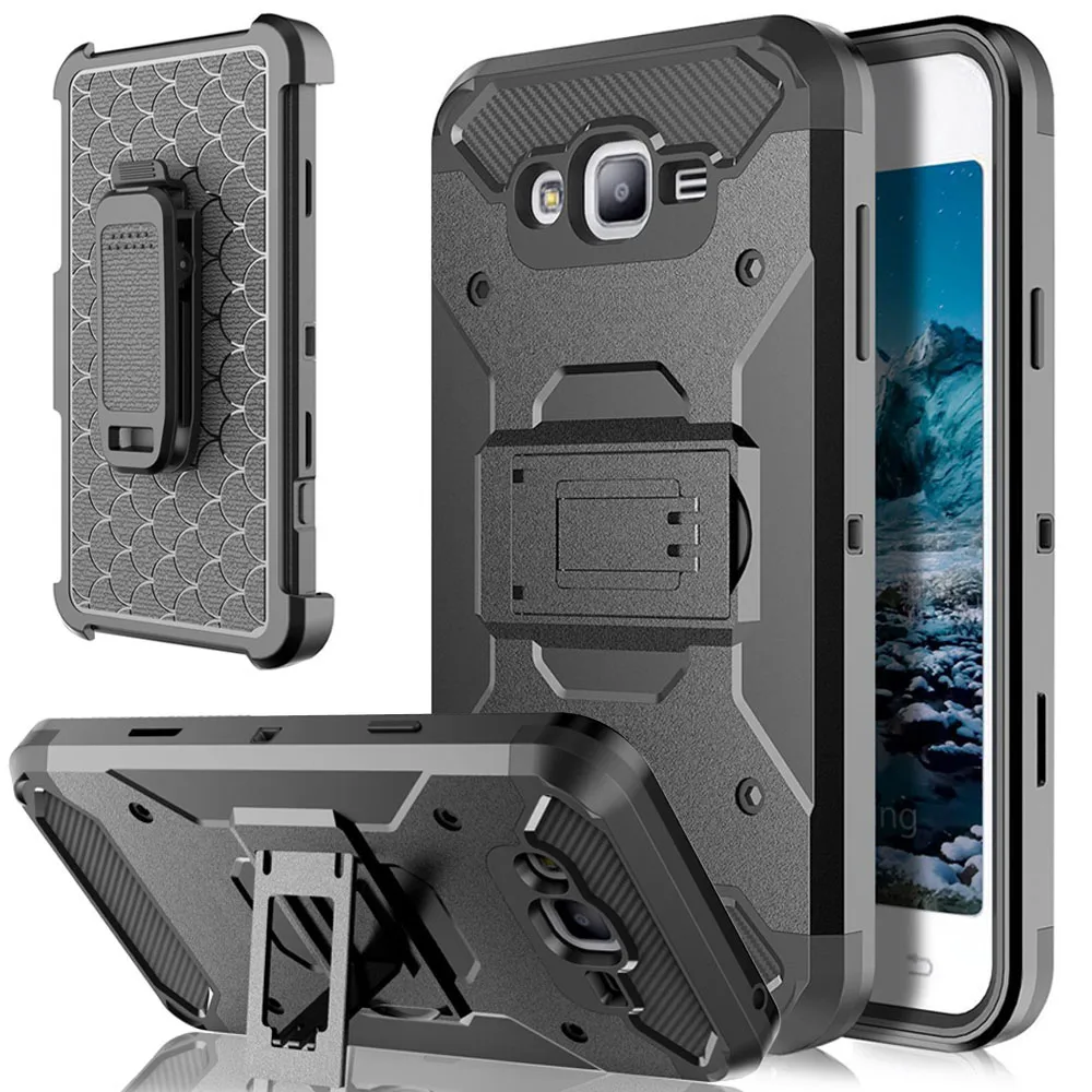 

Armor Case Kickstand Belt Clip Holster Cover For Samsung Galaxy J1 J3 J5 J7 2016 2017/S7 Edge S8 Plus Active/Note 8/XCover 4/On5