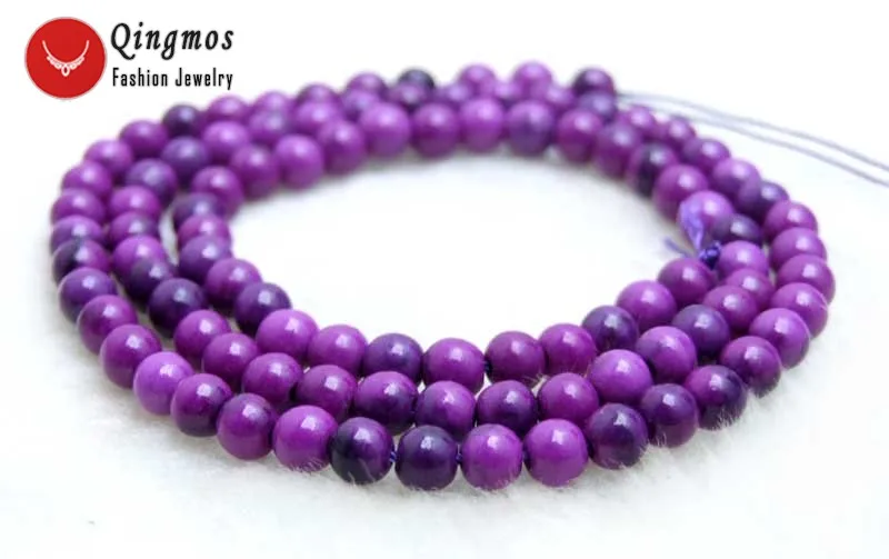 Qingmos 4mm Purple Round High Quality Natural Sugilite Beads for Jewelry Making Necklace Bracelet DIY 15'' Los763 Free Shipping
Qingmos 4mm Purple Round High Quality Natural Sugilite Beads for Jewelry Making Necklace Bracelet DIY 15'' Los763 Free Shipping