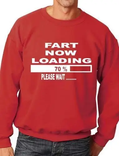 Fart Now Loading Funny Sweatshirt/Jumper Unisex Birthday Gift More Size and Color-E211
Fart Now Loading Funny Sweatshirt/Jumper Unisex Birthday Gift More Size and Color-E211