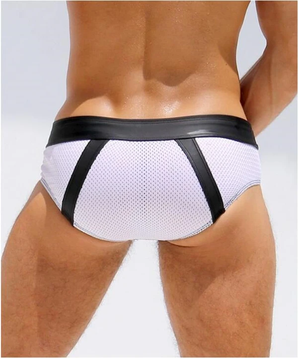 Men Mesh Rubber Briefs Underwears Mens Sexy Rubber Briefs Undies Gay Man Underpants Male underclothes
Men Mesh Rubber Briefs Underwears Mens Sexy Rubber Briefs Undies Gay Man Underpants Male underclothes