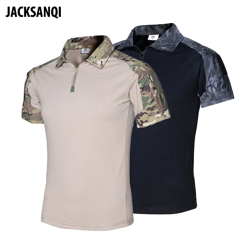 JACKSANQI Men's Summer Quick Dry Tactical T-shirts Outdoor Breathable Sport Anti-UV Hiking Climbing Cycling Short Sleeves RA211
JACKSANQI Men's Summer Quick Dry Tactical T-shirts Outdoor Breathable Sport Anti-UV Hiking Climbing Cycling Short Sleeves RA211