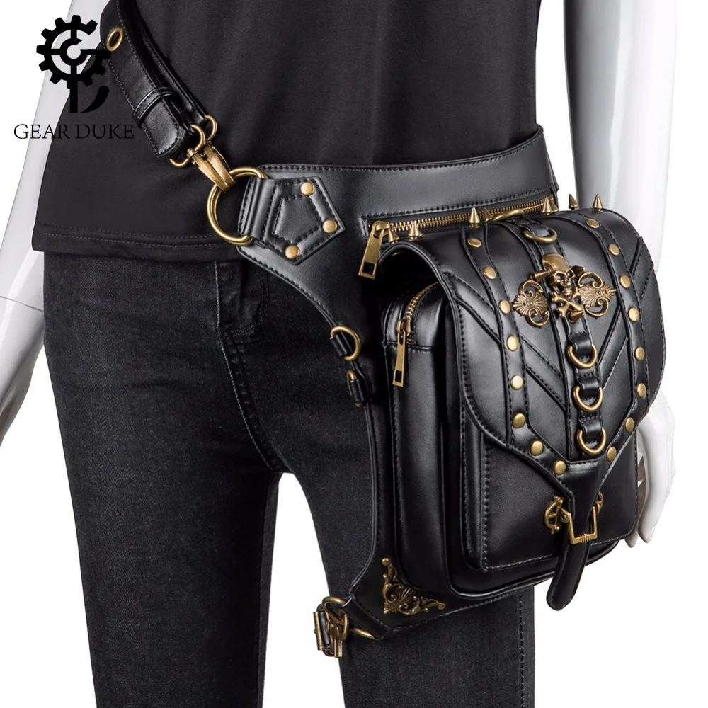 GearDukesteampunk bag women Waist Bags Gothic Handbag Shoulder Bag Vintage Retro Rock Women Street Style Mini Motorcycle Leg Bag
GearDukesteampunk bag women Waist Bags Gothic Handbag Shoulder Bag Vintage Retro Rock Women Street Style Mini Motorcycle Leg Bag