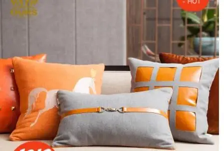 Decorative throw pillow cover orange canvas Cushion cover lumbar pillowcase decorative cover for cushion indoor
Decorative throw pillow cover orange canvas Cushion cover lumbar pillowcase decorative cover for cushion indoor