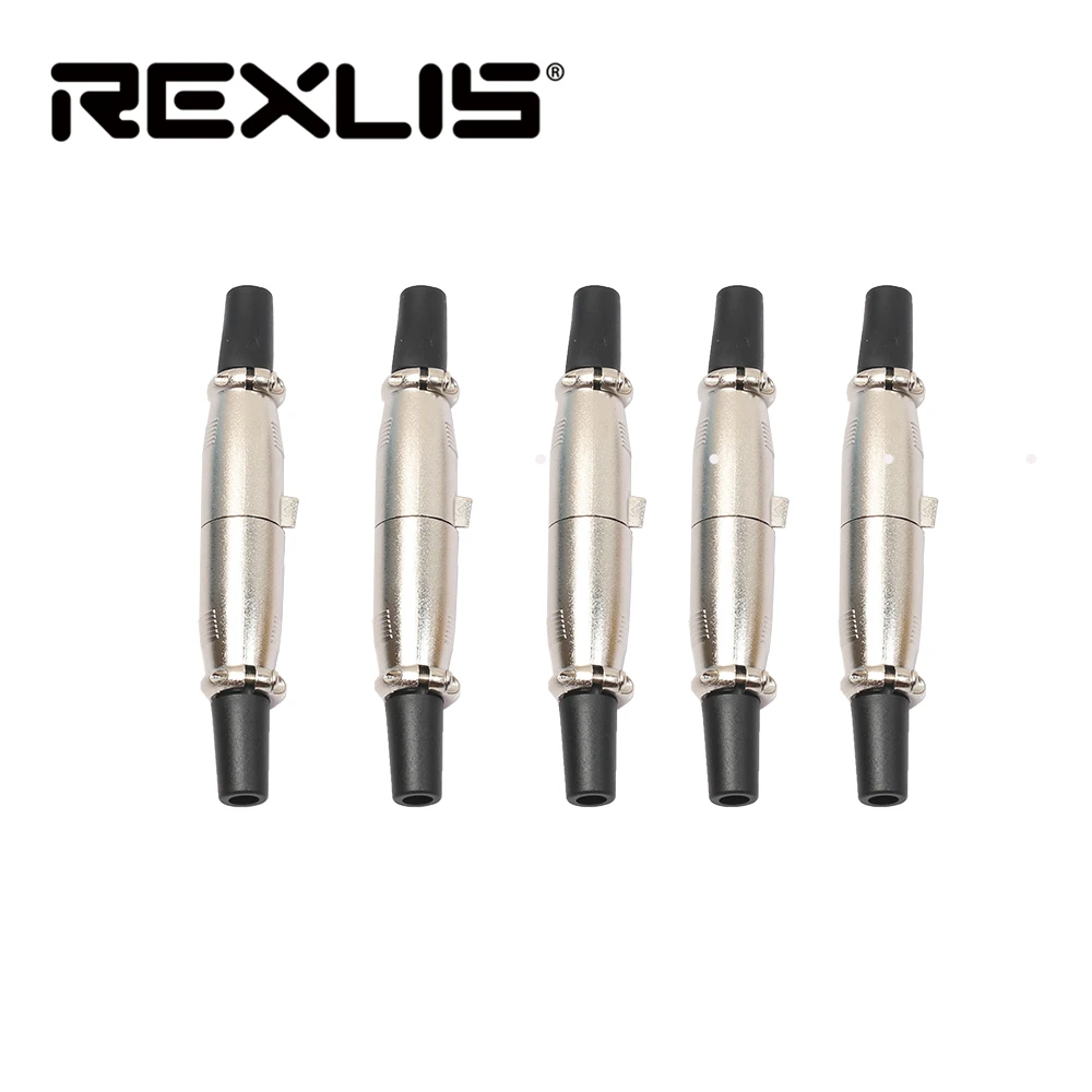 REXLIS 5 пар мужской/женский 3 Pin XLR разъем Микрофона MIC Аудио 1 заказ|Электрические