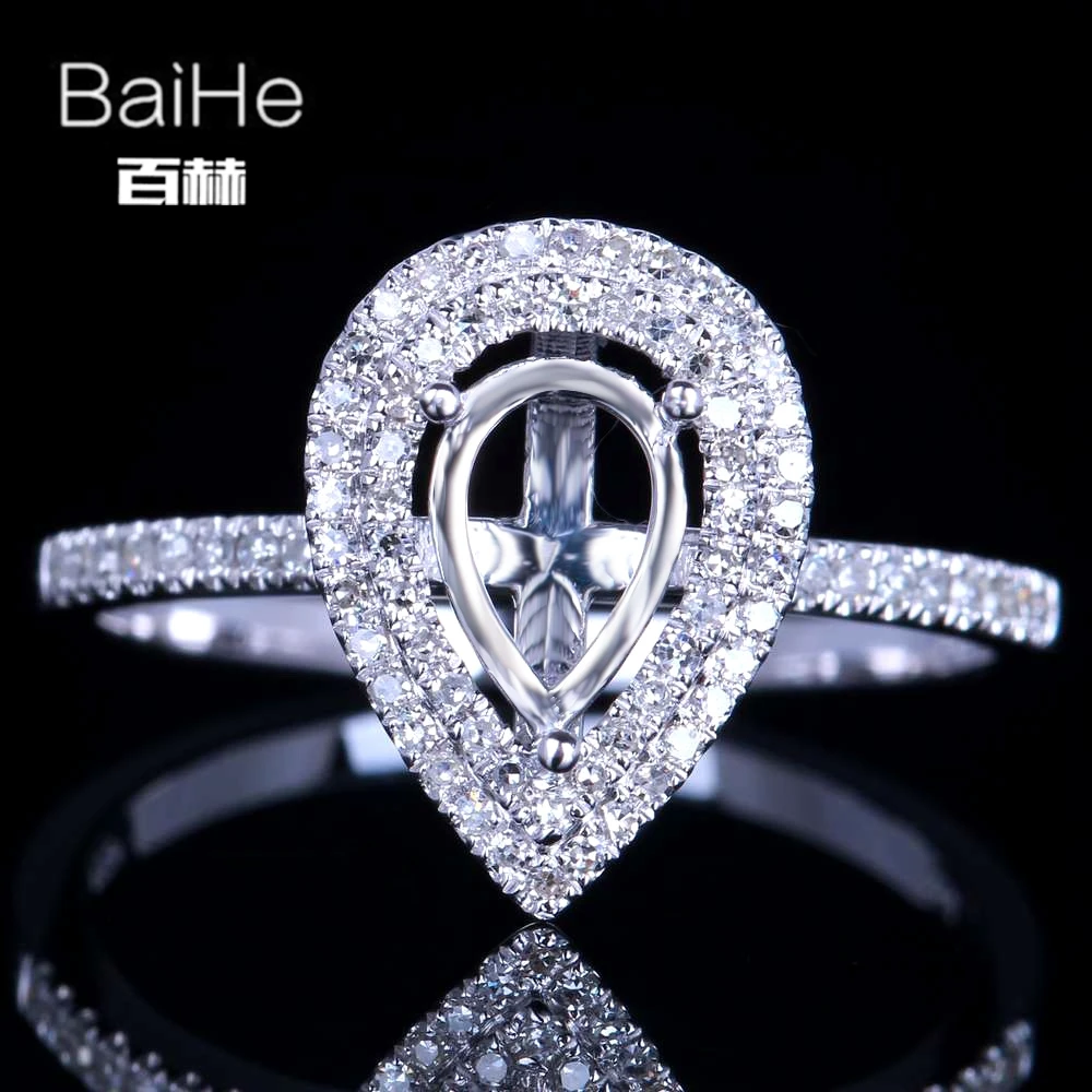 BAIHE однотонное 14K белое золото сертифицировано в форме груши обручальное женское милое/романтическое изысканное ювелирное изделие элегант...
BAIHE однотонное 14K белое золото сертифицировано в форме груши обручальное женское милое/романтическое изысканное ювелирное изделие элегант...