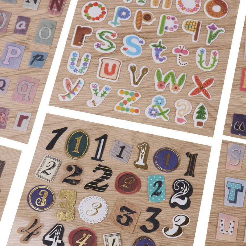 6pcs/pack English Alphanumeric Retro For Children PVC Gift Stickers Scrapbooking Stationary Set
6pcs/pack English Alphanumeric Retro For Children PVC Gift Stickers Scrapbooking Stationary Set