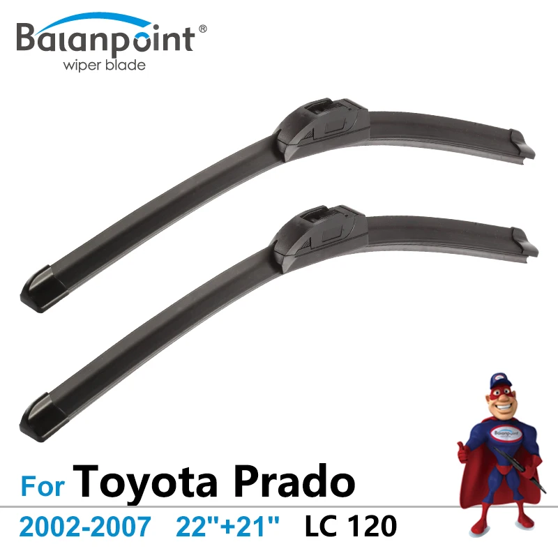 Щетки стеклоочистителя для Toyota Prado LC 120 2002 2007 22 дюйма + 21 дюйм набор из 2 сменные