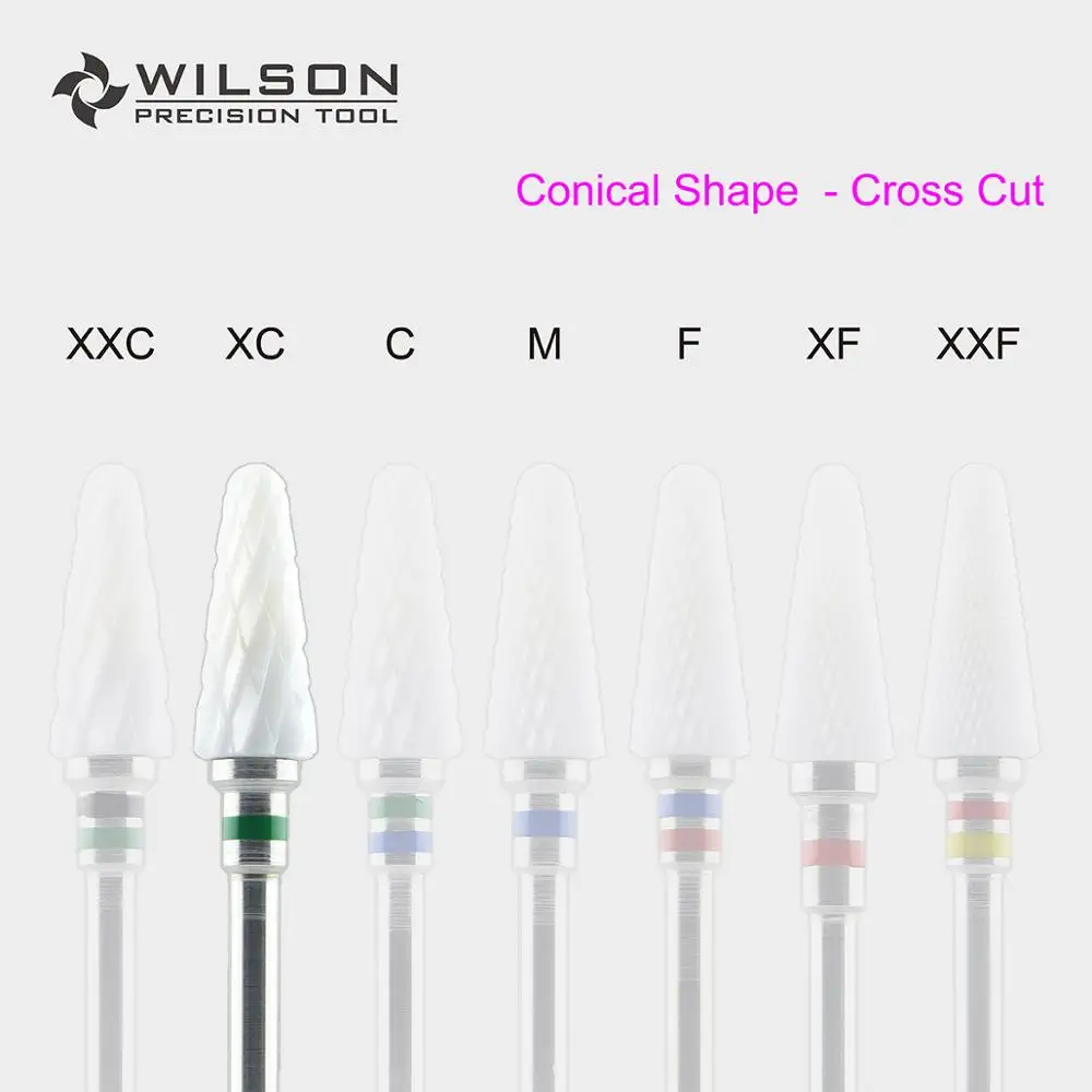 Conical Shape - 6.0mm Cross Cut White Zirconia Ceramic Burrs WILSON PRECISION TOOL | Красота и здоровье
