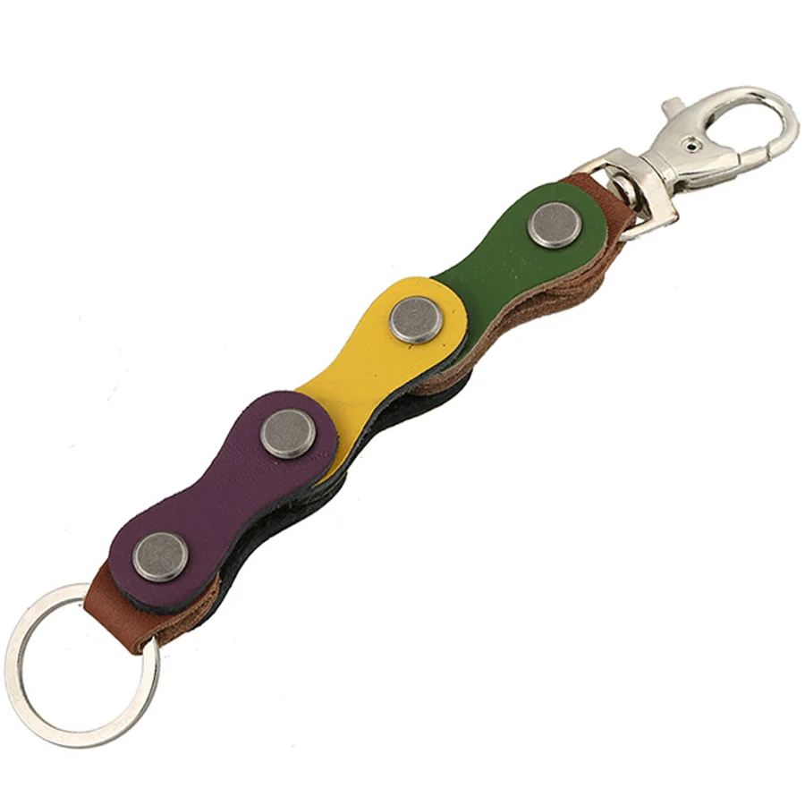 Punk Leather Multicolor Car Key Chain Ring Holder Bag Keychains Unisex Men Hanging Buckle Fashion Jewelry Souvenir Gift FY079
Punk Leather Multicolor Car Key Chain Ring Holder Bag Keychains Unisex Men Hanging Buckle Fashion Jewelry Souvenir Gift FY079
