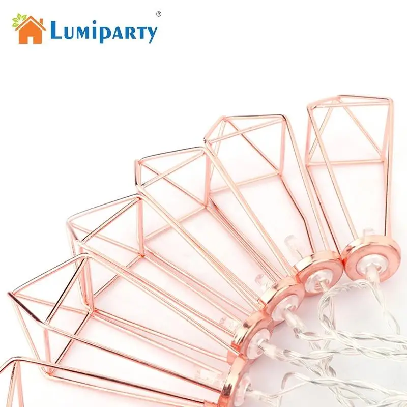 LumiParty 1.5M/3M LED Rose Gold Diamond Fairy Lights Metal String Light Christmas Lights for Festival Party Decoration
LumiParty 1.5M/3M LED Rose Gold Diamond Fairy Lights Metal String Light Christmas Lights for Festival Party Decoration