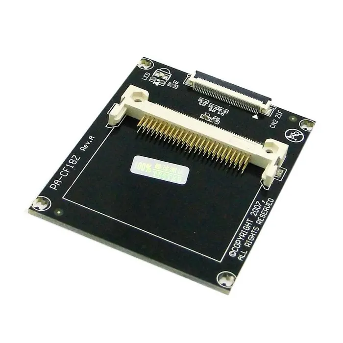 Компактная флеш-карта памяти CF 1,8 дюйма для CE Toshiba Ipod ZIF SSD HDD адаптер с 2 кабелями
Компактная флеш-карта памяти CF 1,8 дюйма для CE Toshiba Ipod ZIF SSD HDD адаптер с 2 кабелями
