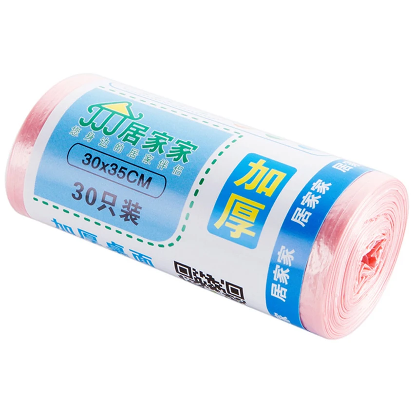 30 Pcs/ Roll Small Thicken Garbage Bags Kitchen Trash Mini Disposable Trash Can Plastic Bag Disposable Bags For Car Bathroom
30 Pcs/ Roll Small Thicken Garbage Bags Kitchen Trash Mini Disposable Trash Can Plastic Bag Disposable Bags For Car Bathroom