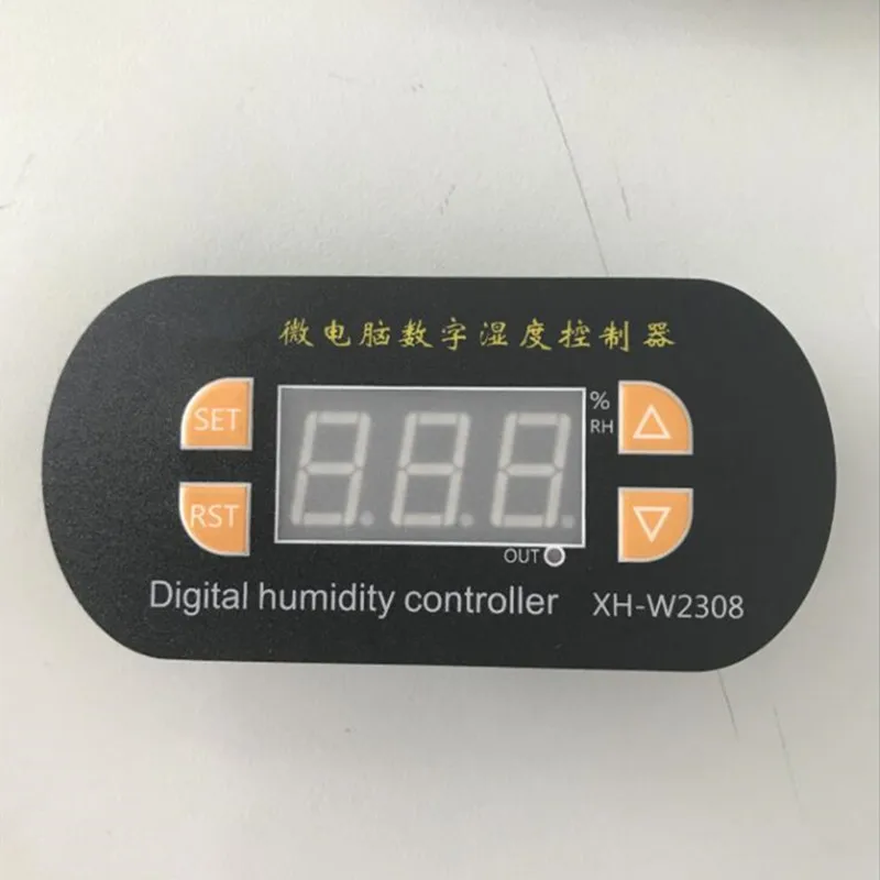 12V 24V 220V LED Display Digital Humidity Controller Humidification Dehumidification Control Switch XH-W2308 Accuracy 0.1 +Probe
12V 24V 220V LED Display Digital Humidity Controller Humidification Dehumidification Control Switch XH-W2308 Accuracy 0.1 +Probe
