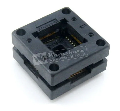 Free Shipping! Enplas QFP80 OTQ-80-0.5-02 TQFP80 LQFP80 PQFP80 QFP IC Test Burn-In Socket 0.5mm Pitch IC Body Size 12*12 mm
Free Shipping! Enplas QFP80 OTQ-80-0.5-02 TQFP80 LQFP80 PQFP80 QFP IC Test Burn-In Socket 0.5mm Pitch IC Body Size 12*12 mm