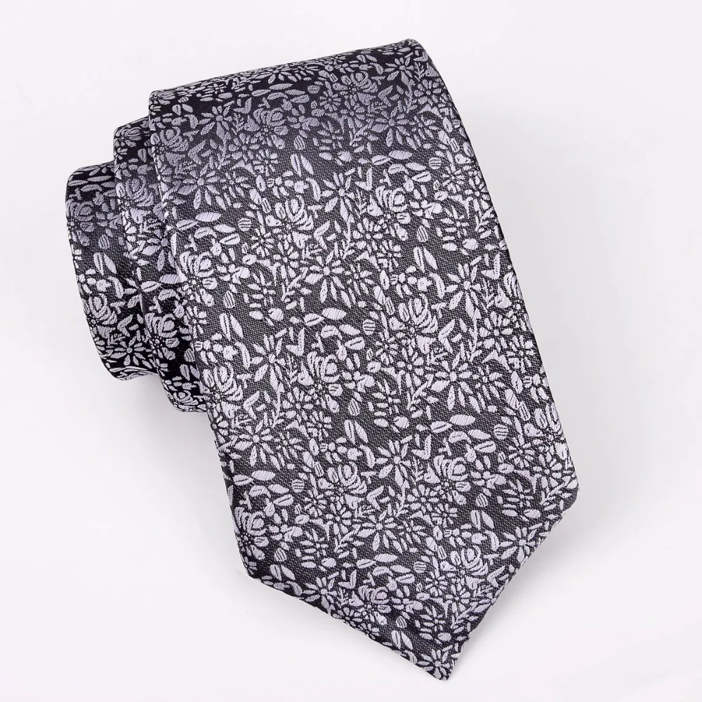 New Men`s Tie Gray Floral Jacquard Woven Necktie Gravata For Men Formal Wedding Party Business 8cm 100% Polyester
New Men`s Tie Gray Floral Jacquard Woven Necktie Gravata For Men Formal Wedding Party Business 8cm 100% Polyester