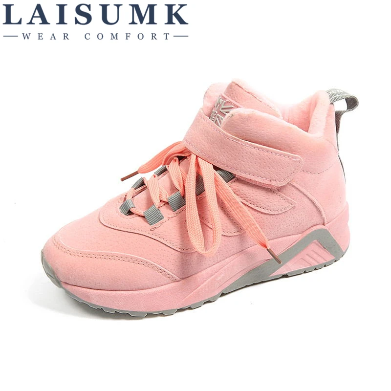 LAISUMK Women Walking Shoes Winter Outdoor Keep Warm Short Plush Sneakers For Women Fitness Travel Breatheable Fashion Shoes
LAISUMK Women Walking Shoes Winter Outdoor Keep Warm Short Plush Sneakers For Women Fitness Travel Breatheable Fashion Shoes