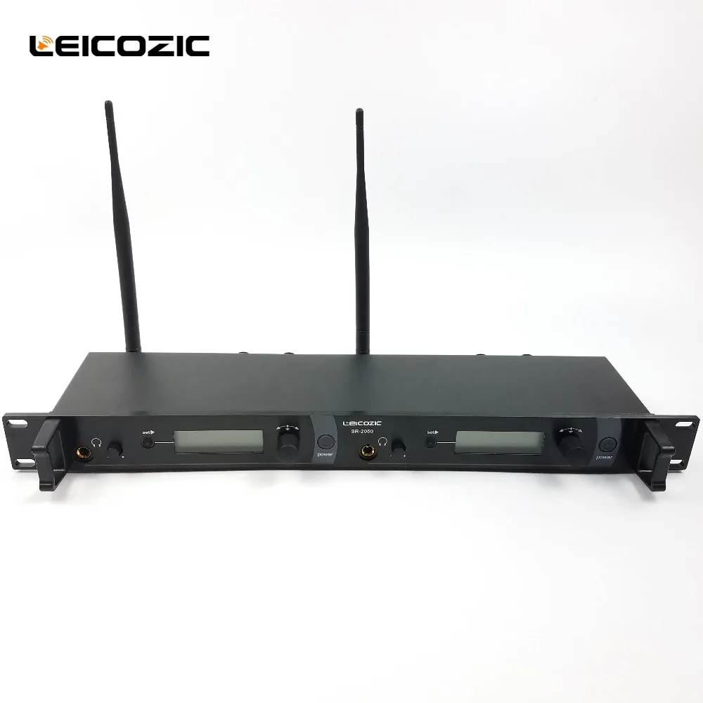 Leicosic SR2050 UHF беспроводная система в ухо монитор Беспроводная монитора 10 приемник