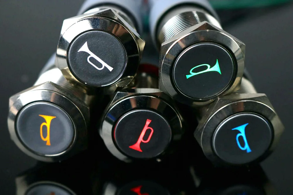 19mm Alumina self-locking switch car speaker horn buttonswitch metal Led logo light latching fixed button switch HORN Flat
19mm Alumina self-locking switch car speaker horn buttonswitch metal Led logo light latching fixed button switch HORN Flat