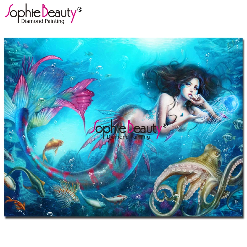 Sophie Beauty DIY Diamond Painting Beautiful Mermaid Cross Stitch Animal Cartoon Pattern Home Decoration Diamond EmbroiderySBY73
Sophie Beauty DIY Diamond Painting Beautiful Mermaid Cross Stitch Animal Cartoon Pattern Home Decoration Diamond EmbroiderySBY73