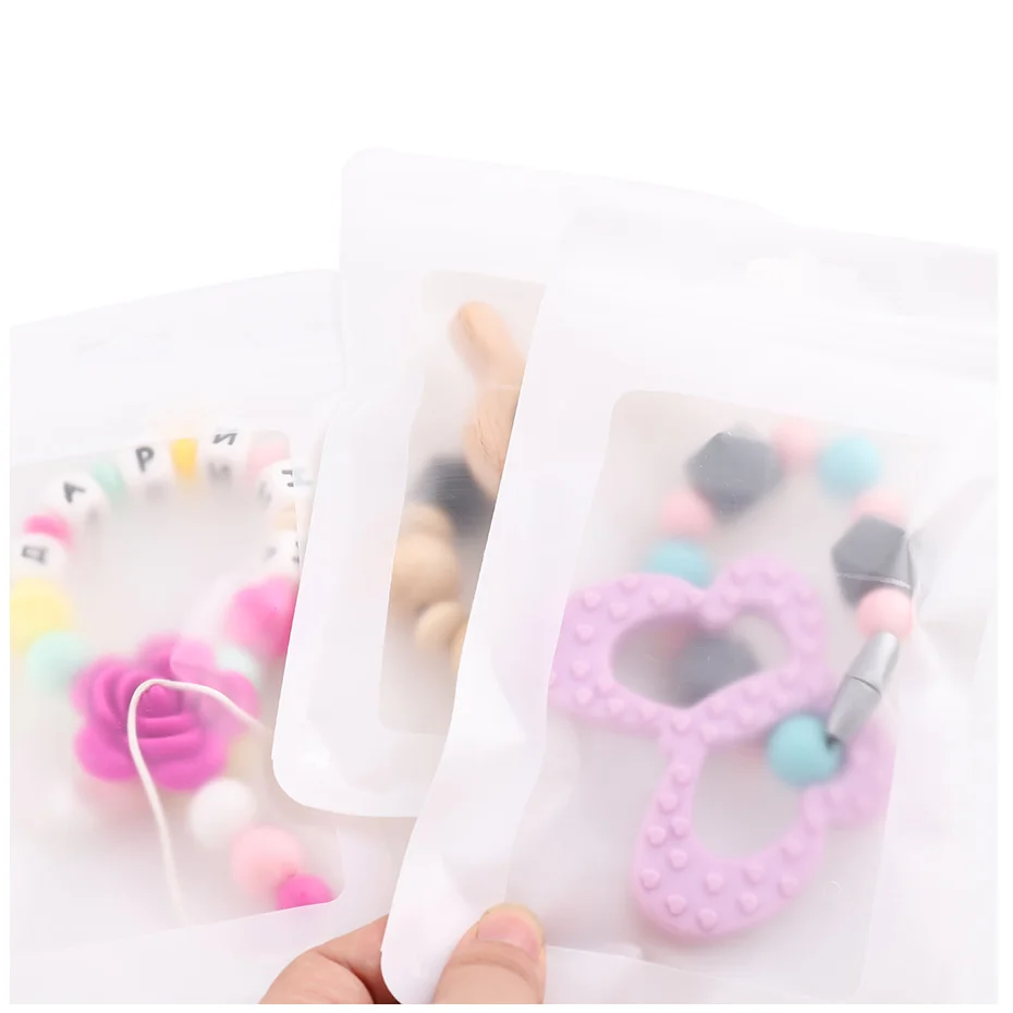 CHEWELRY 10pc Plastic White Bags White 11.5x19.5cm Display Bags Ecofriendly Baby Silicone Beads Package Jewelry Pendant Bags
CHEWELRY 10pc Plastic White Bags White 11.5x19.5cm Display Bags Ecofriendly Baby Silicone Beads Package Jewelry Pendant Bags